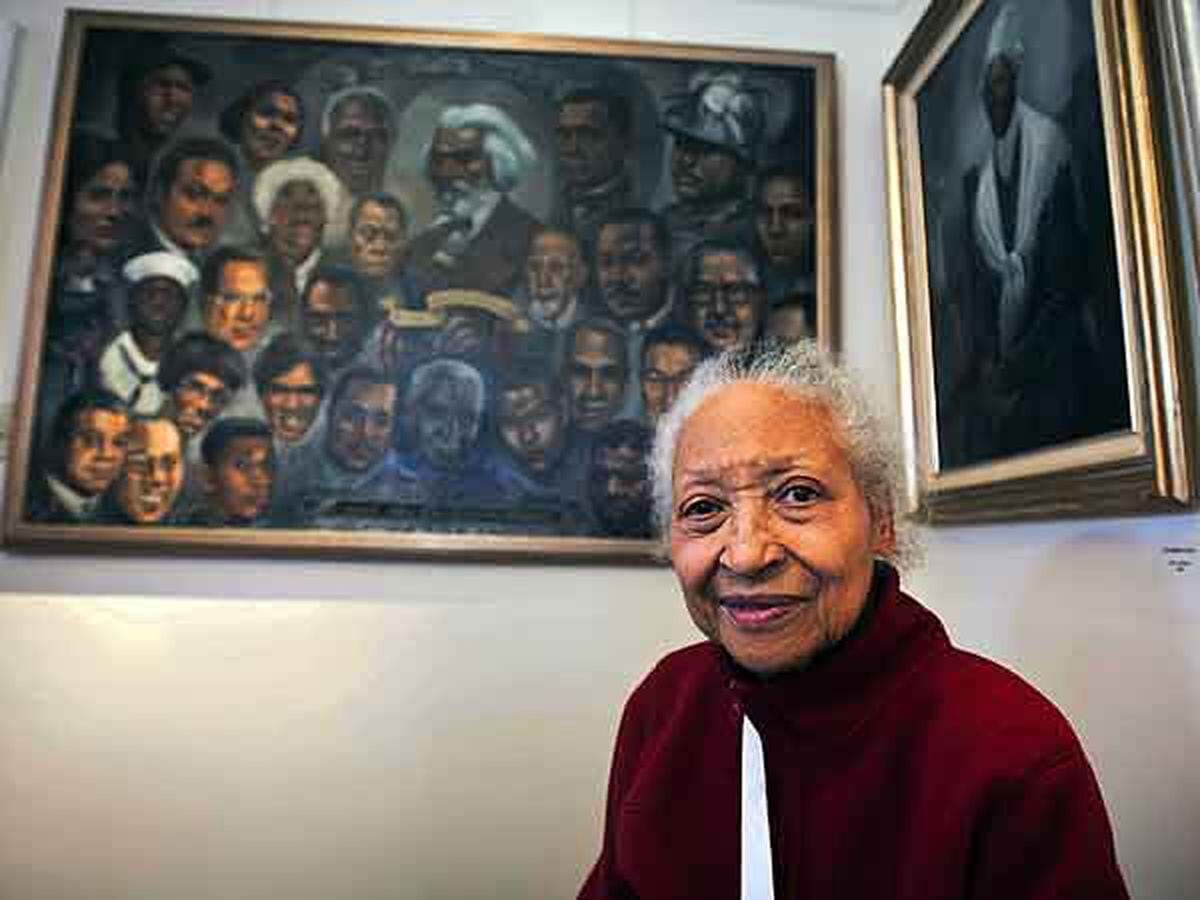 African American artist's calling is to 'paint black history from the