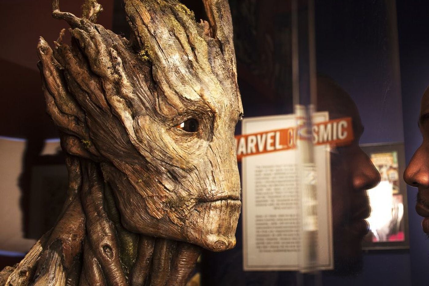 Groot is voiced by Vin Diesel.